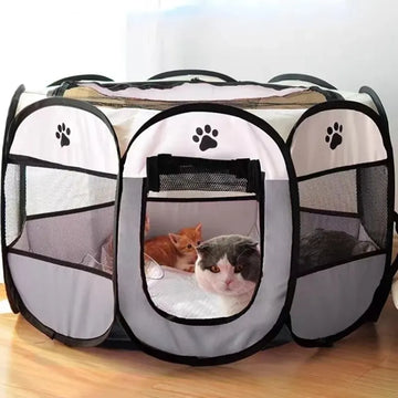 Pet tent  foldable portable octagonal.